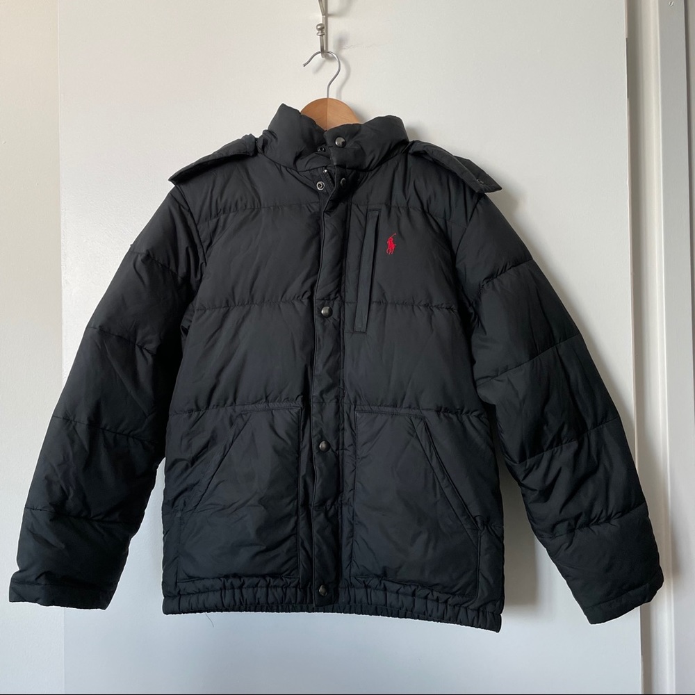 Polo Ralph Lauren Black Down Jacket